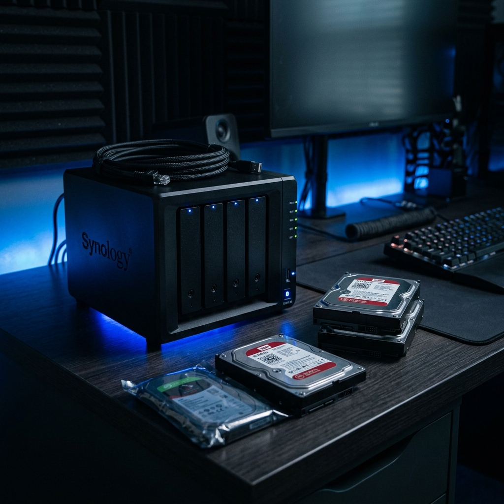 Backup danych w firmie — serwer NAS i dyski twarde