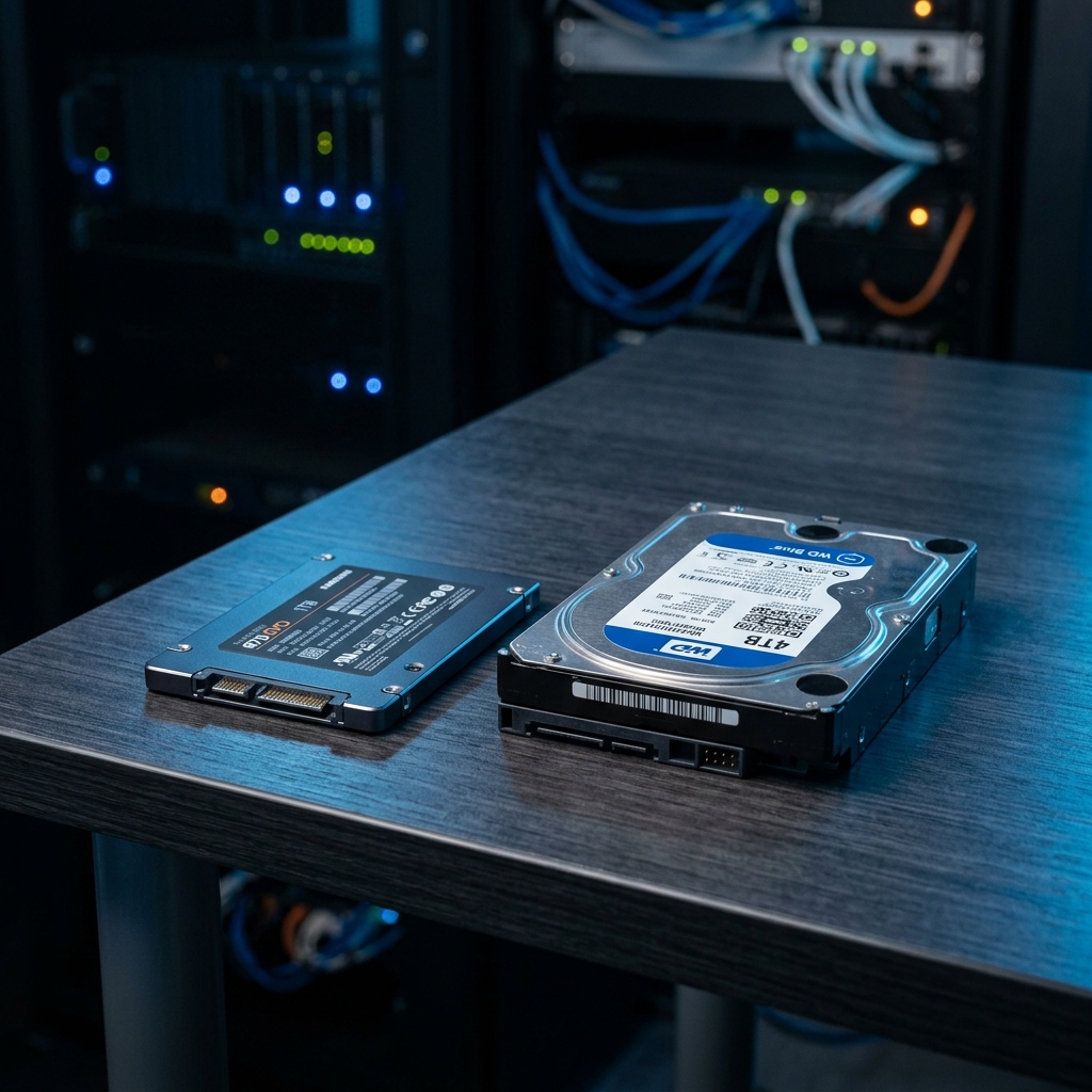 Dysk SSD i HDD — porównanie